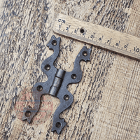 Antique Iron Snake Door Hinges 3
