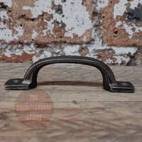 Antique Iron Square D Handle 120mm