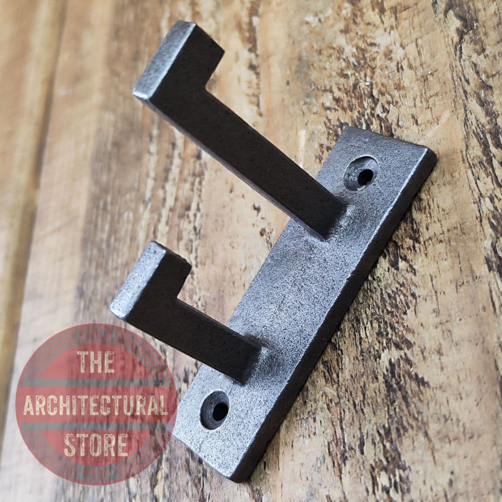 Art Deco Morris Double Coat Hook