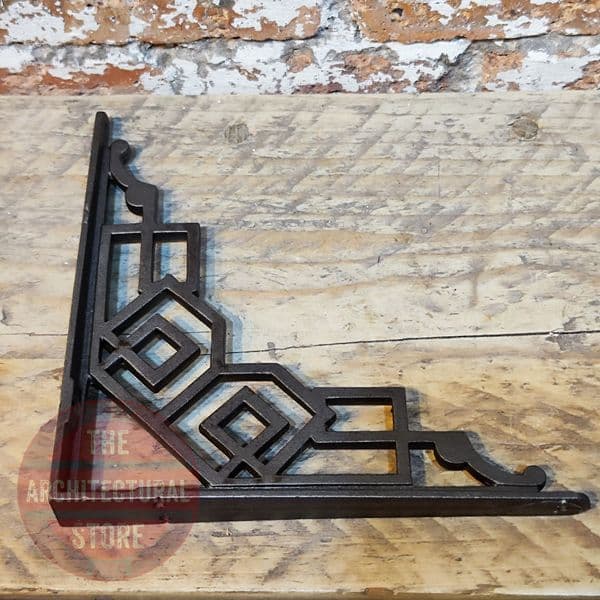 Art Deco Shelf Bracket 7"