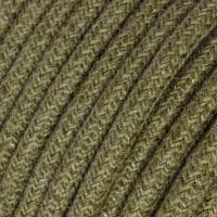 Bark Brown Jute 3 Core Electrical Cable
