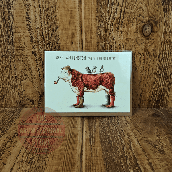 Beef Wellington Birthday / Greetings Cards