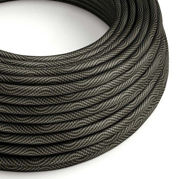 Black and Grey 3 Core Electrical Cable