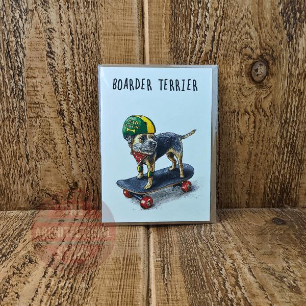 Boarder Terrier Birthday  / Greetings Cards