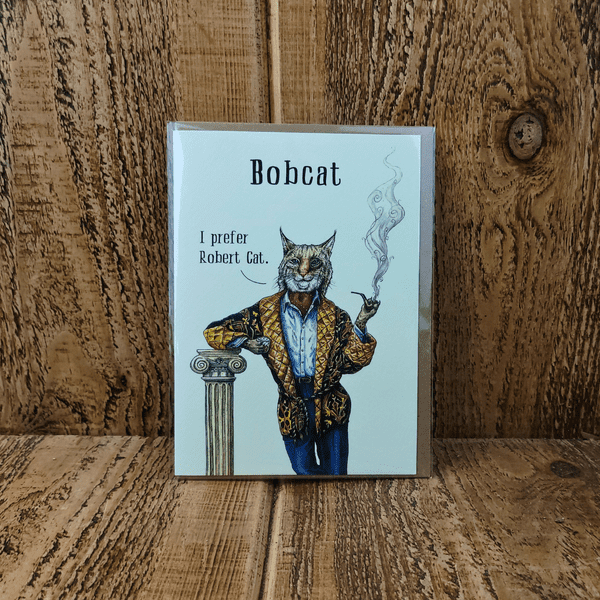 Bobcat Birthday / Greetings Cards