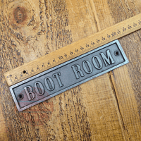 Boot Room Plaque