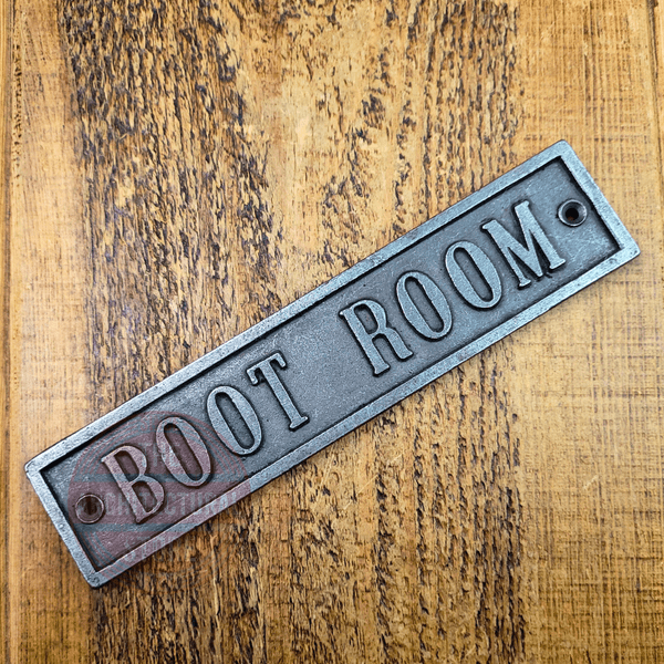 Boot Room Plaque