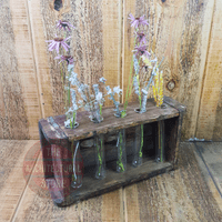 Brick Mould Test Tube Flower Holders