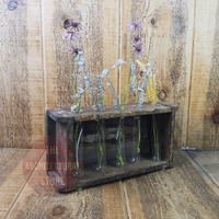 Brick Mould Test Tube Flower Holders