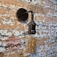 Bronze E27 Wall Light