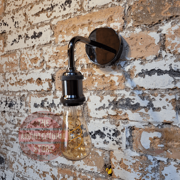 Bronze E27 Wall Light