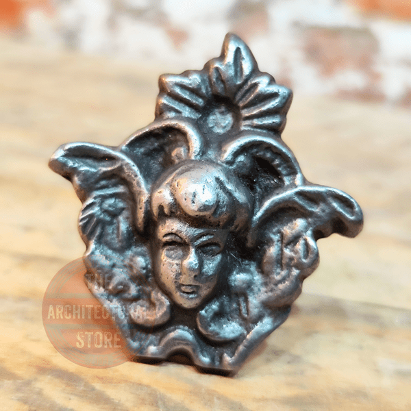 Cast Iron Decorative Fairy Cupboard Knob