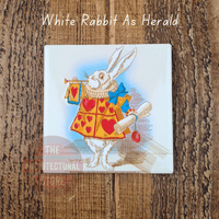 Ceramic Alice In Wonderland Coasters