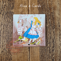 Ceramic Alice In Wonderland Coasters
