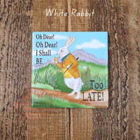 Ceramic Alice In Wonderland Coasters