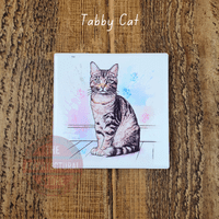 Ceramic Cat Coasters