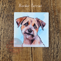 Ceramic Dog Coasters