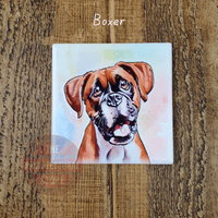 Ceramic Dog Coasters