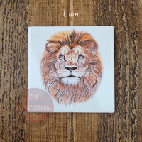 Ceramic Wildlife Coasters