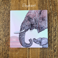 Ceramic Wildlife Coasters