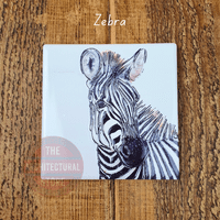Ceramic Wildlife Coasters