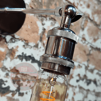 Chrome Adjustable E27 Wall Light 200mm