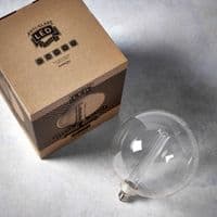 Clear Globe E27 LED 200mm dia