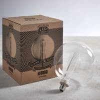Clear Globe E27 LED 200mm dia