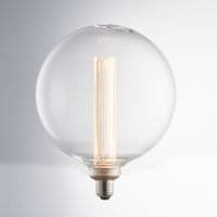 Clear Globe E27 LED 200mm dia