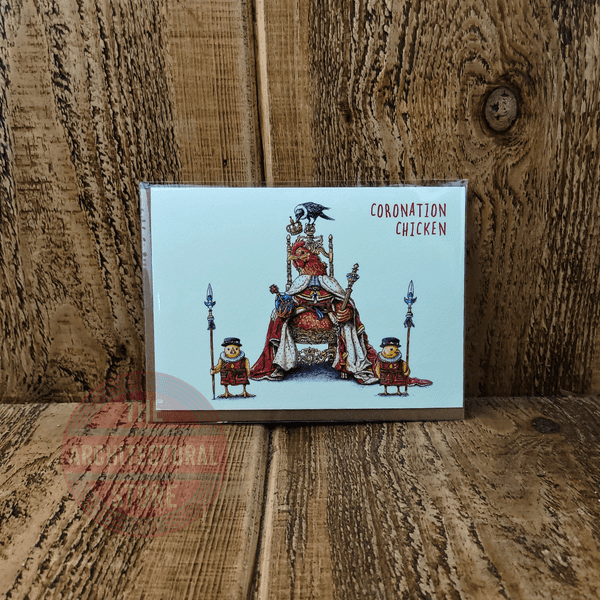 Coronation Chicken Birthday / Greetings Cards