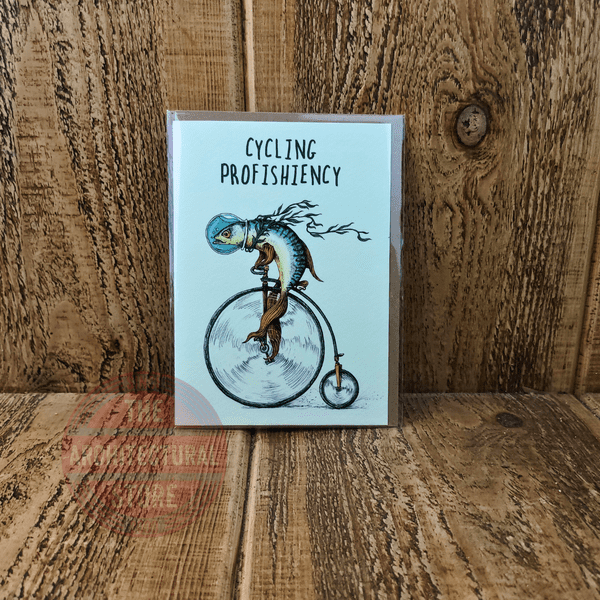 Cycling Profishiency Birthday / Greetings Cards