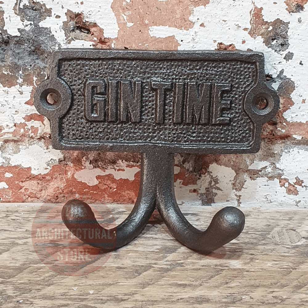Double Robe Hook Gin Time