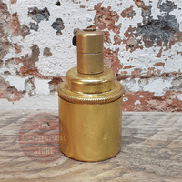 E27 Brass Lamp Holder