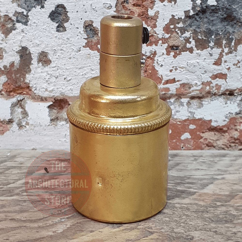 E27 Brass Lamp Holder