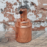 E27 Brass Lamp Holder Bright Copper