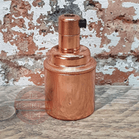 E27 Brass Lamp Holder Bright Copper