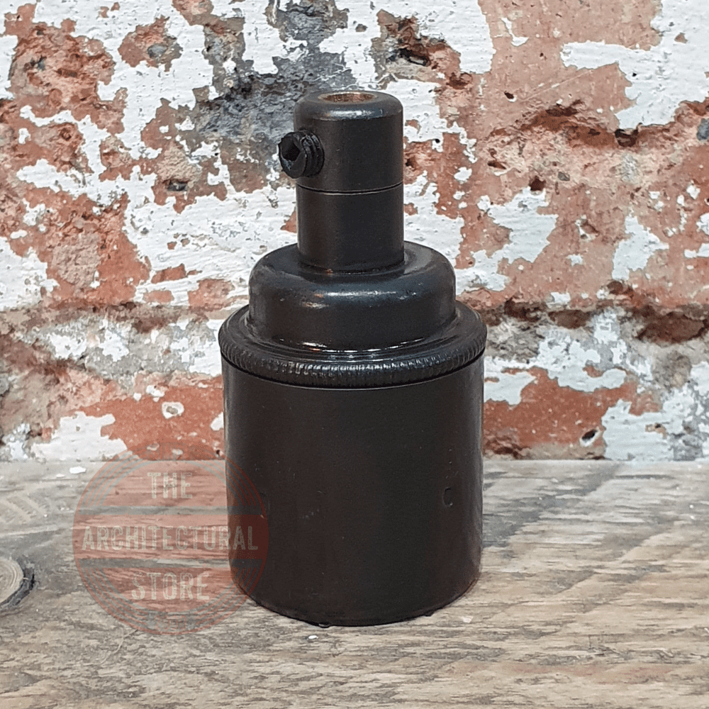 E27 Brass Lamp Holder Bronze
