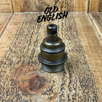 E27 Bulb Holders + 1 Shade Ring Brass, Antique Brass, Copper, Old English, Bronze, Nickel