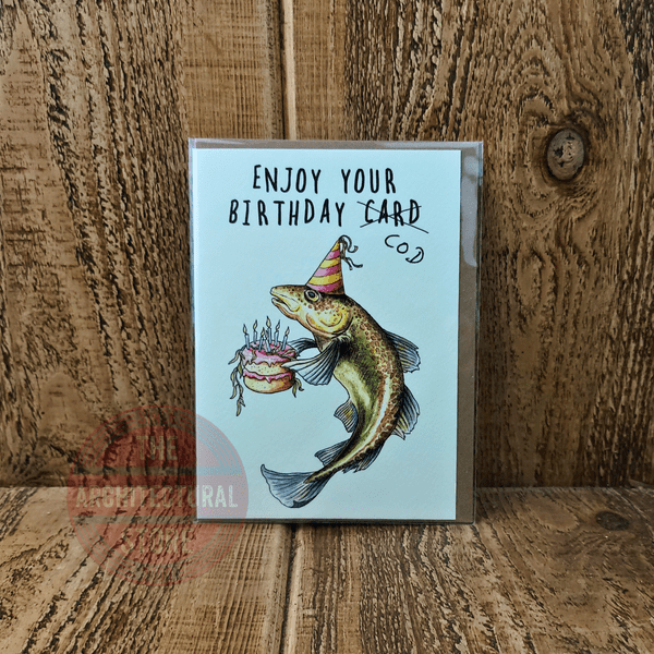 Enjoy Your Birthday Cod Birthday / Greetings Cards
