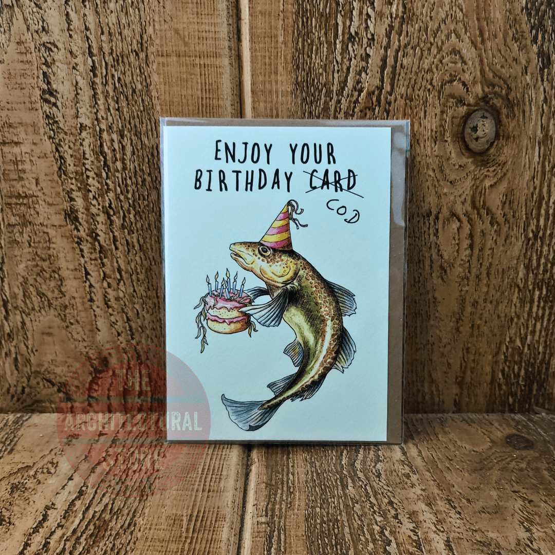 Birthday Cod Enjoy Your Birthday Cod Birthday / Greetings Cards