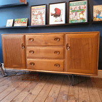 Ercol Sideboard on Steel Hairpin Legs