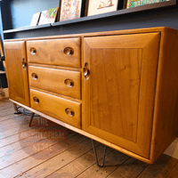 Ercol Sideboard on Steel Hairpin Legs