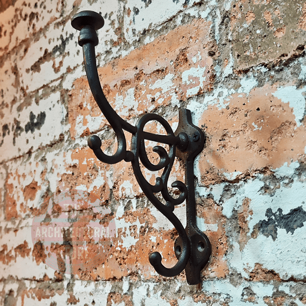 Extra Large Decorative Coat Hook With 3 Hooks 215mm 8