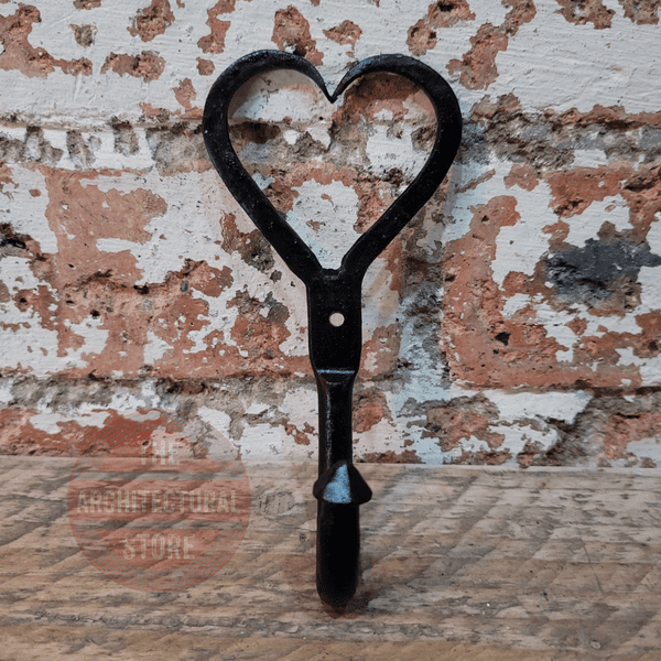 Hand Forged Heart Hook