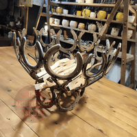 Handmade Horse Shoe Fire Pit Bowl