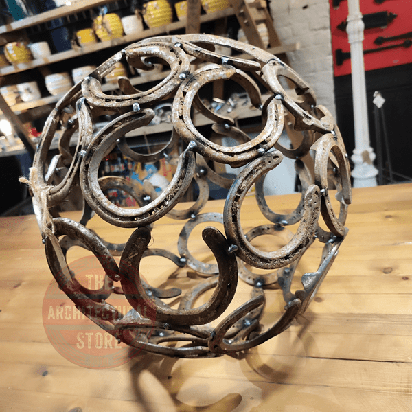 Handmade Horse Shoe Globe Small 50cm x 50cm