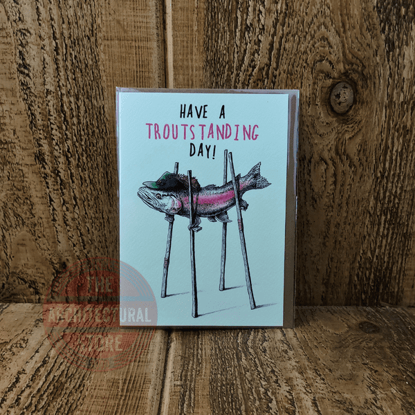 Have A Troutstanding Day Birthday / Greetings Cards