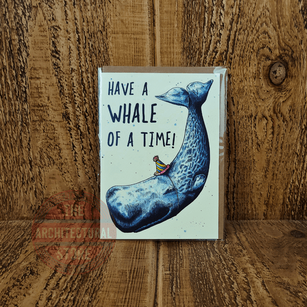 Have A Whale Of A Time! Birthday / Greetings Cards