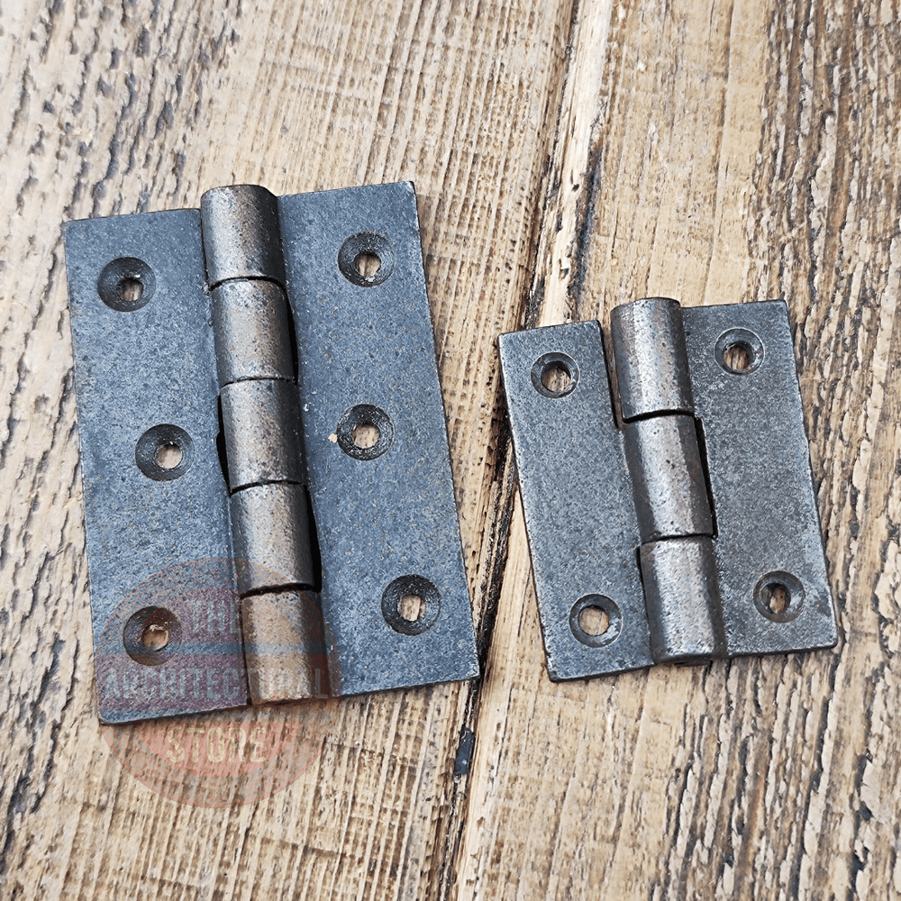 Heavy Duty Thick Antique iron Butt Hinges 3" Or 2"