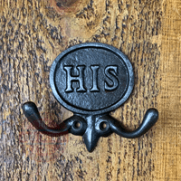 His & Hers Coat Hooks